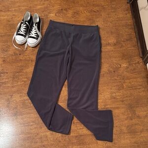 Danskin wide leg fleece pants